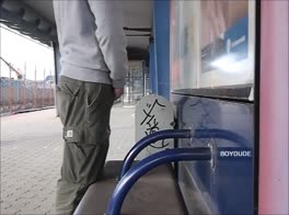 got horny while waiting for the train